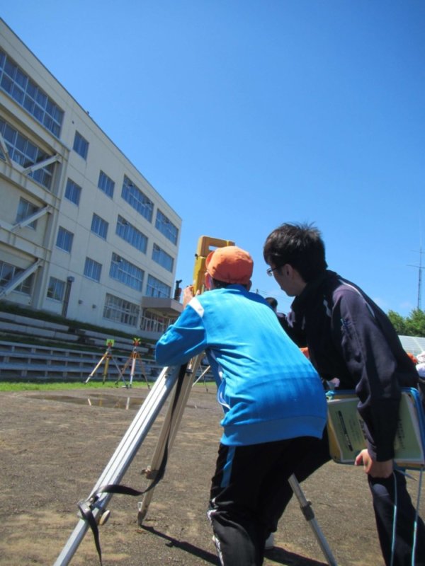 Image of 平成30年度 測量体験学習に参加しました 0