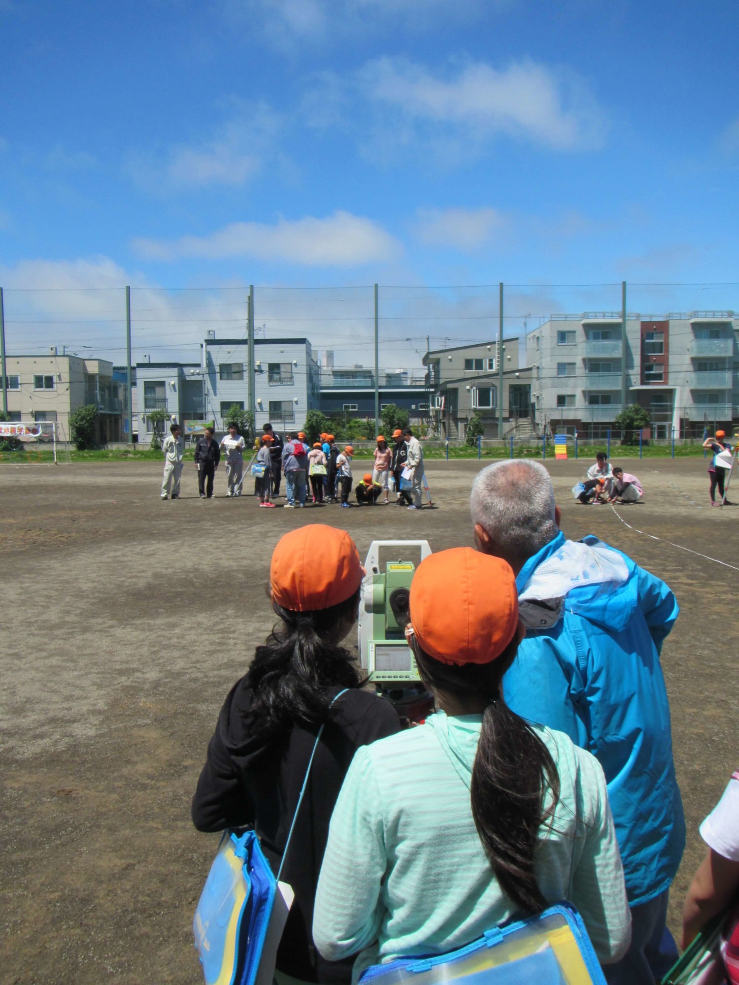 Image of 平成30年度 測量体験学習に参加しました 0