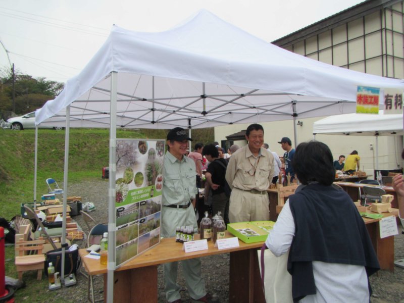 Image of 松前城下マグロ祭での木育活動について 2