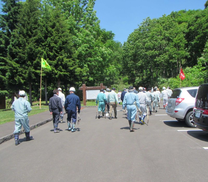 Image of 森づくりボランティア事業に参加しました 0