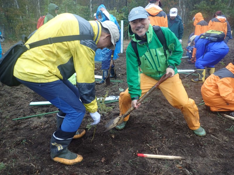 Image of 北海道木育フェスタ2019に参加し、ヤチダモの植樹をしました 2