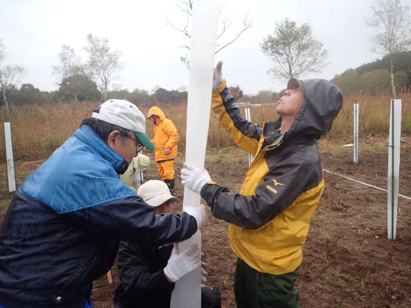 Image of 北海道木育フェスタ2019に参加し、ヤチダモの植樹をしました 3